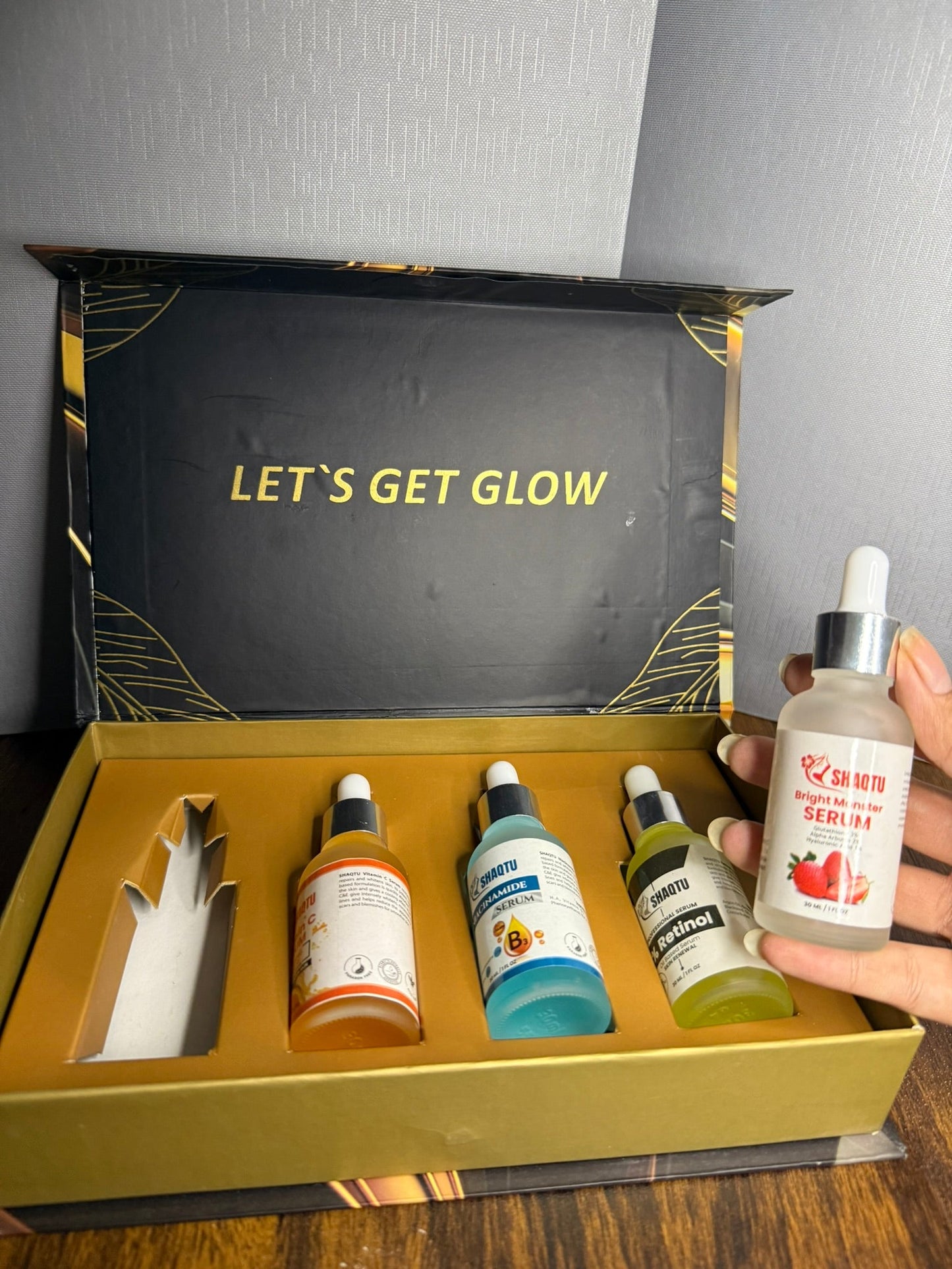 Professional serum set for brightening and anti-aging