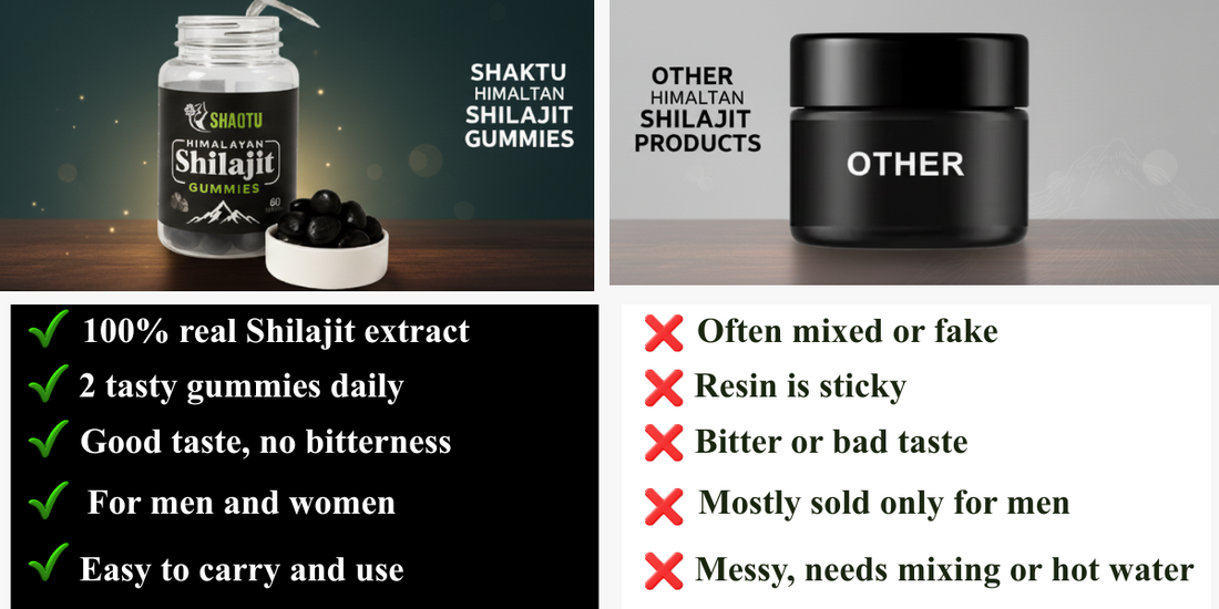 Shilajit gummies energy and immunity booster – natural supplement for stamina, focus, and wellness