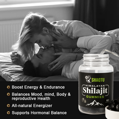 Daily Shilajit gummies for men and women – natural energy boost for active lifestyle