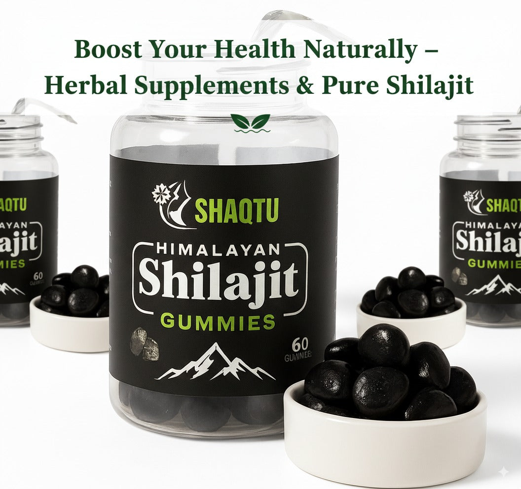 Shilajit Gummies | Energy & Immunity Booster